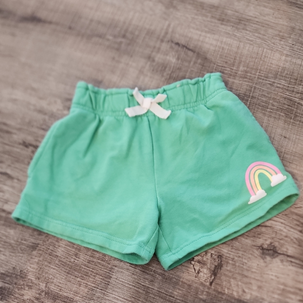 Garanimals Green Casual Shorts with Elastic Waistband